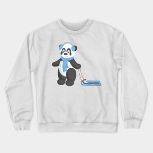 bing dwen dwen Crewneck Sweatshirt